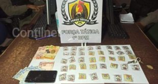 PM prende jovem de 19 anos vendendo drogas em Rio Branco