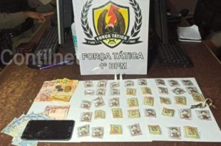 PM prende jovem de 19 anos vendendo drogas em Rio Branco