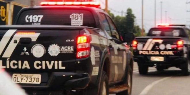 Polícia Civil cumpre mandados de busca e apreensão em Plácido de Castro