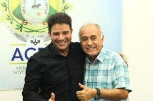 Gladson e Bocalom viram manchete nacional por causa da "obsessão" em pintar tudo de azul