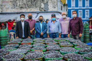Em busca do fortalecimento da produção de açaí no Acre, Jenilson Leite e comitiva buscam subsídios no Pará
