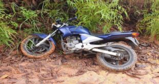 Polícia militar recupera moto roubada no ramal do Yucatam em Cruzeiro do Sul