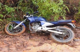 Polícia militar recupera moto roubada no ramal do Yucatam em Cruzeiro do Sul