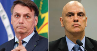 Alexandre Moraes quer tocar fogo no país e depois botar a culpa em mim, diz Bolsonaro