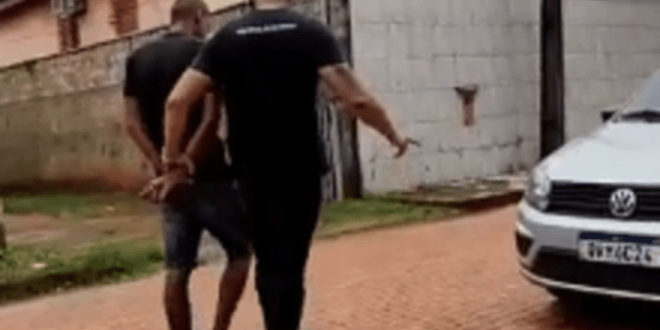 Foragido que rompeu tornezeleira eletrônica é preso no bairro Habitasa, em Rio Branco
