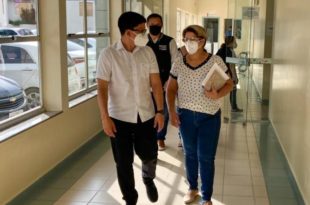 Jenilson Leite visita maternidade na Capital para acompanhar caso de mulher que deu à luz na calçada em frente à unidade