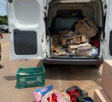 Representante comercial é preso com mais de 28kg de cocaína em furgão de empresa