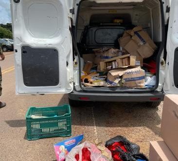 Jovem é preso pelo Gefron transportando 28kg de cocaína na BR 317