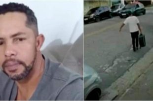 Homem mata, esquarteja esposa e coloca restos mortais em mala de mão