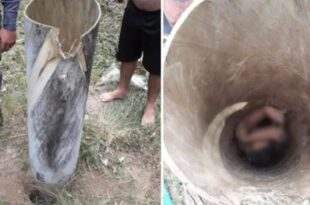 Corpo de jovem é encontrado dentro de poste oco de fibra no Amazonas