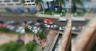 Tiro e facada deixam dois feridos em estação do metrô de Brasília