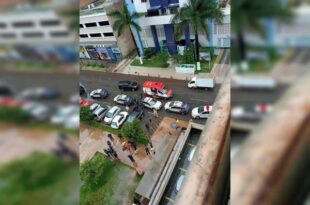Tiro e facada deixam dois feridos em estação do metrô de Brasília