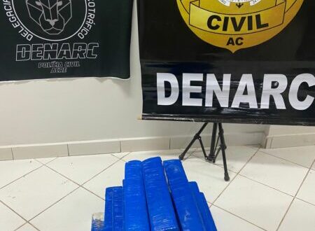 Jovem de 23 anos é preso com 25kg de drogas na rodoviária de Rio Branco