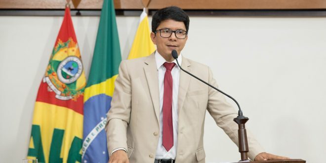 De Brasília, Jenilson Leite participou da sessão remota da Aleac e falou sobre agendas em busca de melhorias para a BR-364