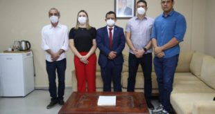 Secretário de Segurança recebe visita do deputado Luiz Gonzaga; redução de MVI pauta o encontro