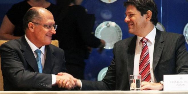 Haddad e Alckmin empatam em SP caso tucano decida entrar na disputa, diz Ipespe