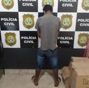 Homem é preso após arrombar e roubar concessionária de motos
