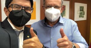 Brasília: Jenilson Leite sai animado de reunião com presidência nacional do PSB