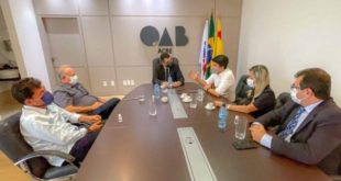 Jenilson Leite visita nova diretoria da OAB e destaca importância da Ordem dos Advogados