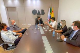Jenilson Leite visita nova diretoria da OAB e destaca importância da Ordem dos Advogados