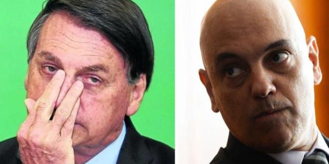 Moraes, do STF, autoriza compartilhar provas de inquérito contra Bolsonaro