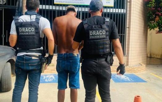 Polícia Civil prende faccionado que impunha terror no bairro Cabreúva, em Rio Branco