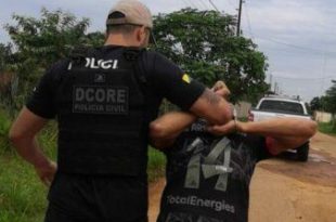 Sete meses após o crime, principal suspeito de invadir chácara e fazer família refém na estrada de Porto Acre é preso