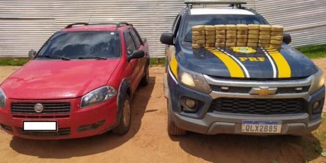 Mais de 40 kg de cocaína apreendidos pela PRF em Brasiléia