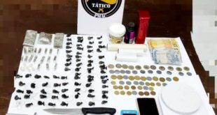 Foragido que usava distribuidora como fachada para vender drogas é preso no Panorama