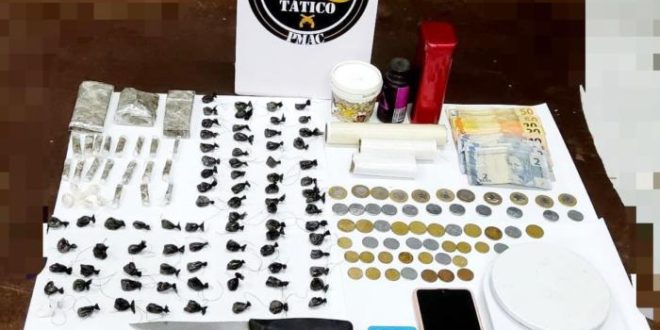 Foragido que usava distribuidora como fachada para vender drogas é preso no Panorama