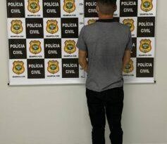 Homem descumpre medida protetiva e é preso por invadir casa e agredir ex-mulher com um copo de vidro