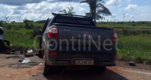 Colisão frontal entre veículos deixa um morto e duas pessoas feridas no PS da Capital