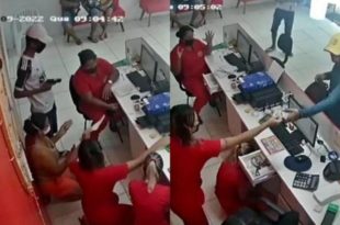 Vídeo: criminosos invadem clínica médica na Capital, rendem funcionários e fogem de bicileta
