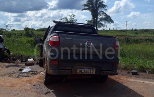 Colisão frontal entre veículos deixa um morto e duas pessoas feridas no PS da Capital