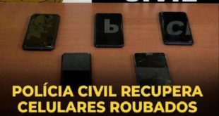 Em Cruzeiro do Sul, Polícia Civil recupera celulares roubados e devolve às vítimas