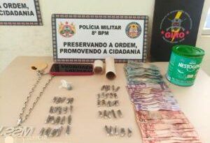 Após denúncia, homem é preso com 46 trouxinhas de maconha, no Acre