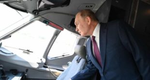 Avião de Putin tem aparato de guerra, botão nuclear e detalhes de ouro