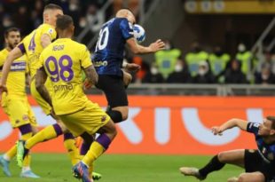 Inter de Milão empata com a Fiorentina em casa e fica mais longe do Napoli