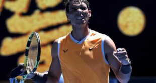 Kyrgios dá trabalho, mas Nadal ganha 19° jogo no ano e vai à semi em Indian Wells