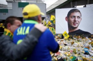 Morte de Emiliano Sala em queda do avião foi por intoxicação, revela inquérito