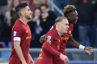 Roma leva a melhor no clássico com a Lazio e sobe para o 5º lugar do Italiano