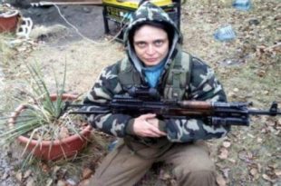 Sniper ex-freira é capturada pelos combatentes na Ucrânia