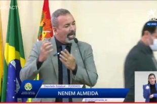 Assista sessão ordinária da Assembleia Legislativa do Acre Aqui (16/03)