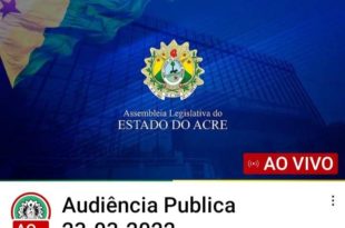 Audiência Pública com a Polícia Penal em 23/03. Assista Aqui