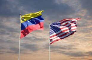 "Bandeiras dos EUA e da Venezuela ficam lindas unidas", diz Nicolás Maduro