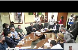 Tensão na Aleac: Secretário de Administração diz que reajuste não vai além de 5,42% e Alysson Bestene diz que quem não quiser este reajuste "que entre na justiça"