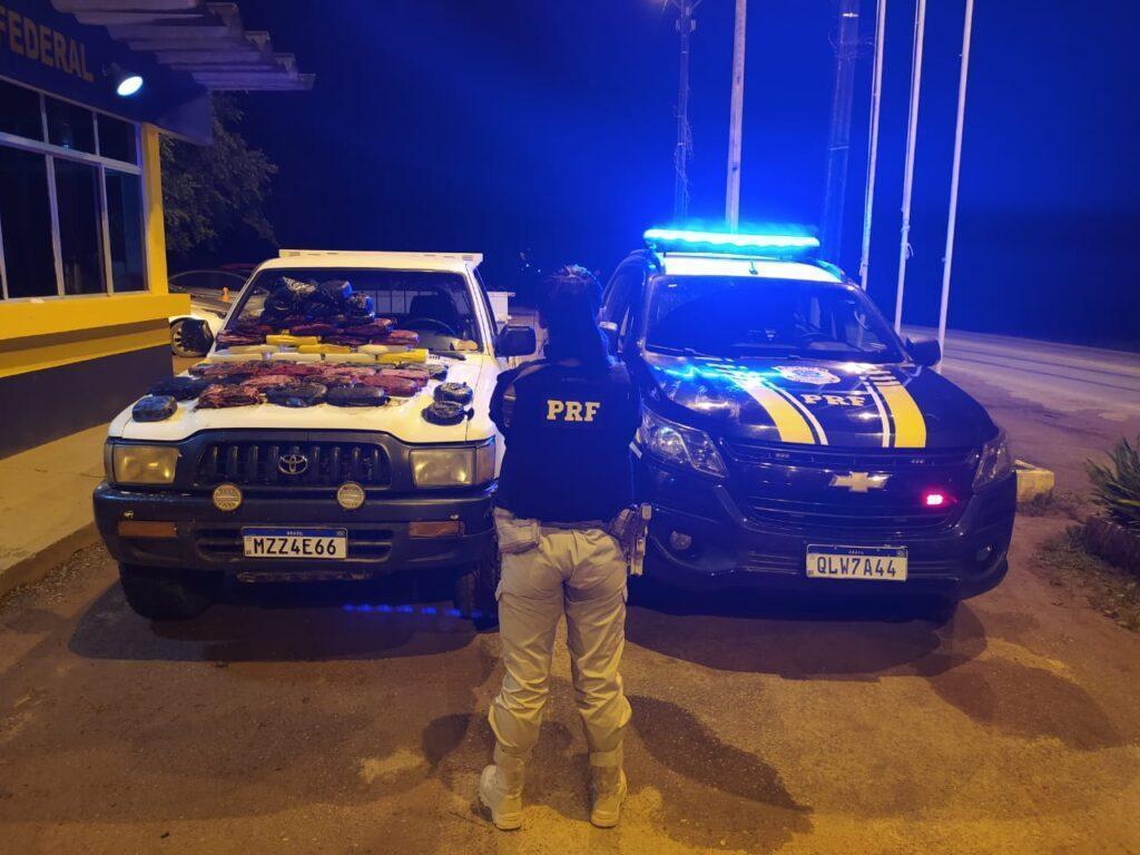 Homem é preso transportando mais de 50 kg de drogas, em Plácido de Castro