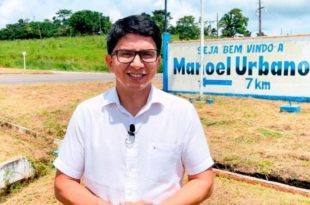 Pré-candidato ao Governo, Jenilson visita Manoel Urbano e defende melhorias para a saúde da população