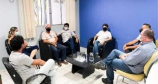 Jenilson Leite se encontra com presidente do PDT