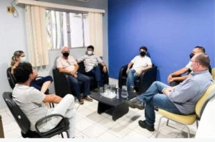 Jenilson Leite se encontra com presidente do PDT